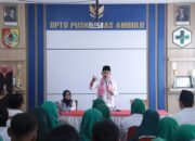 Bunga Desaku Kecamatan Ambulu, Bupati Jember Meminta Puskemas Ikut Sukseskan Program Layanan UHC