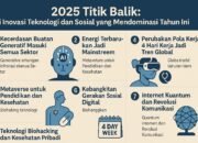 2025 Titik Balik: Ini Inovasi Teknologi dan Sosial yang Mendominasi Tahun Ini