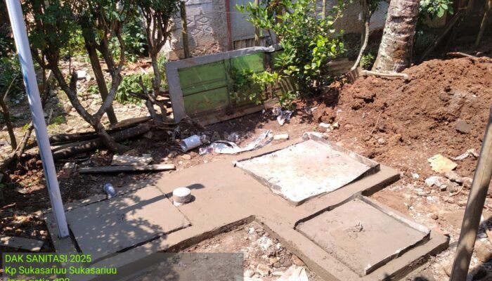 Desa Cibogohilir Terima Bantuan Pembangunan Sistem Pengelolaan Air Limbah Domestik