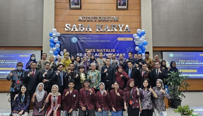 Universitas Insan Pembangunan Indonesia menggelar Dies Natalis ke-3