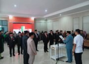 Bupati Kuansing Lantik Sekda Defenitif dan Delapan Pejabat Eselon II Lainnya
