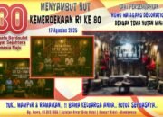 WallGang Decoration Warnai Semarak HUT ke-80 RI di Desa Koncer Kidul Bondowoso