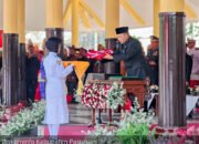 Bupati Pasuruan Pimpin Upacara Detik-detik Proklamasi Kemerdekaan RI ke 80