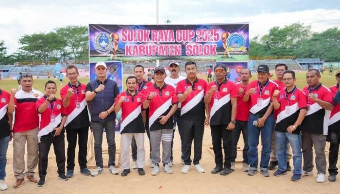 Turnamen Solok Raya Cup Resmi Dibuka oleh Wakil Gubernur Sumbar Vasco Ruseimi