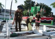 Hari Lahir Kejaksaan RI ke-80, Kajari Teguh Pimpin Upacara dan Ziarah TMP Bangil
