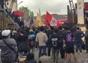 Aliansi BEM Demo Polres Jember Tuntut Copot Kapolri Listyo Sigit Prabowo