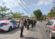 Polres Madiun Kota Patroli Bersama Gabungan Skala Besar Jaga Kondusifitas