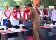 Bondowoso Gelar Lomba PBB Sambut HUT ke-80 RI, Wakil Bupati: Pentingnya Disiplin dan Cinta Tanah Air