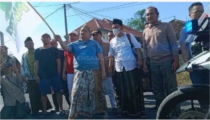 Haji Her Lepas Ratusan Mobil Pick Up Muatan Tembakau Konvoi ke Suramadu