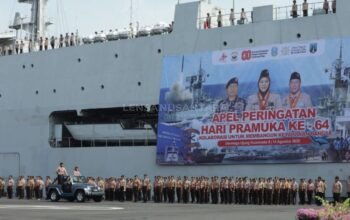 Hari Pramuka ke-64, Pesan Kuat untuk Menjaga Laut dan Persatuan Bangsa