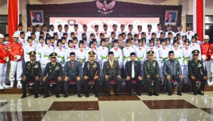 Paskibraka Bondowoso 2025 Dikukuhkan: Generasi Muda Siap Kibarkan Merah Putih