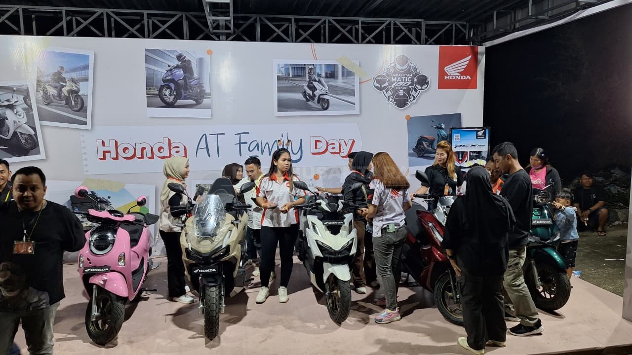 Pecah, Honda AT Family Day Sukses Meriahkan GOR Desnan Sendawar