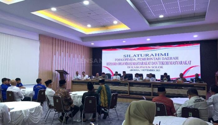 Pemkab Solok Gelar Silaturahmi dengan Ormas dan Tokoh Masyarakat