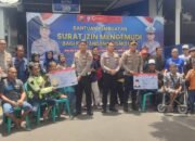 Setelah HUT Lalu Lintas Bhayangkara ke-70, Satlantas Jember Beri SIM D Gratis Bagi Penyandang Disabilitas