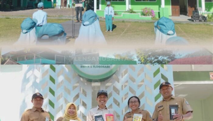 Upacara Inspiratif di SMKN 1 Tlogosari Bersama Sekretaris Komisi IV DPRD Bondowoso