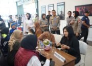Polwan Polresta Sidoarjo Gelar Kampanye “Berani Bicara, Selamatkan Sesama” di Lippo Plaza