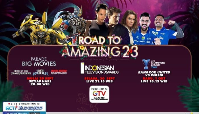 Road to Amazing 23, Deretan Tayangan Spesial Sambut Perayaan Ulang Tahun GTV ke-23!