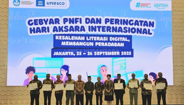 Jember Sukses Tekan Angka Buta Aksara, Kembali Raih Penghargaan Nasional 2025
