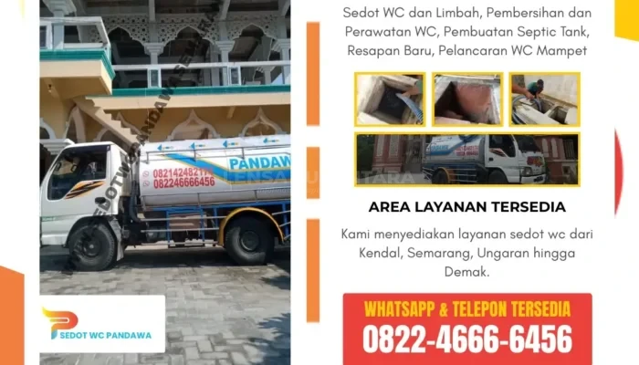 Daftar Biaya Sedot WC Semarang