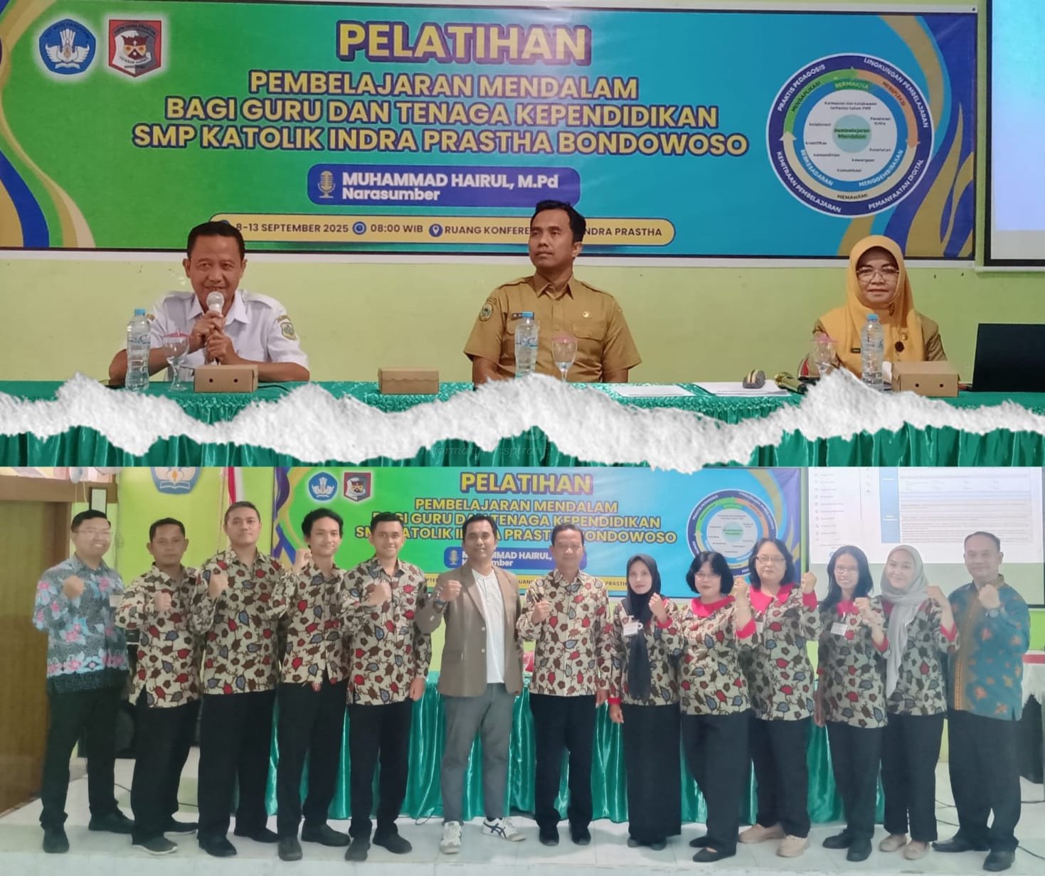 SMPK Indra Prastha Bondowoso Fokus Rancang Pembelajaran Kolaboratif Berbasis Projek Kokurikuler