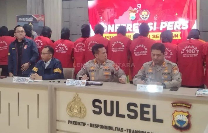 Polisi Tetapkan 29 Tersangka Pembakar Gedung DPRD Sulsel dan Makassar
