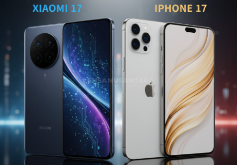 xiomi 17 vs iphone 17