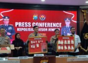 Polres Jember Tangkap 15 Tersangka Narkoba dan Okerbaya, Satu Diantaranya Perempuan
