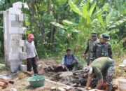 TMMD ke-126 Kodim 0816/Sidoarjo Bangun Rumah Warga Desa Kedondong