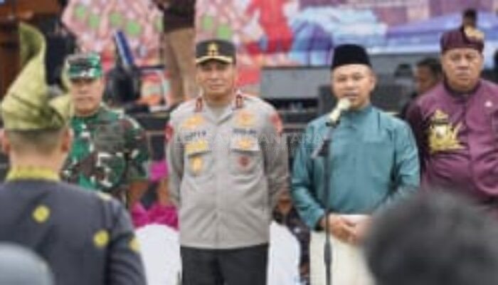 Jaga Alam Kuansing, Gubri Kukuhkan 654 Dubalang Kuantan