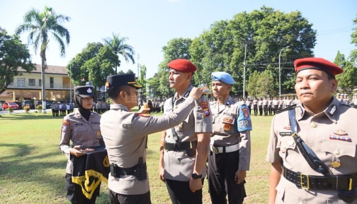 Kasat Reskrim Berganti, Ini Pesan Kapolres Bondowoso