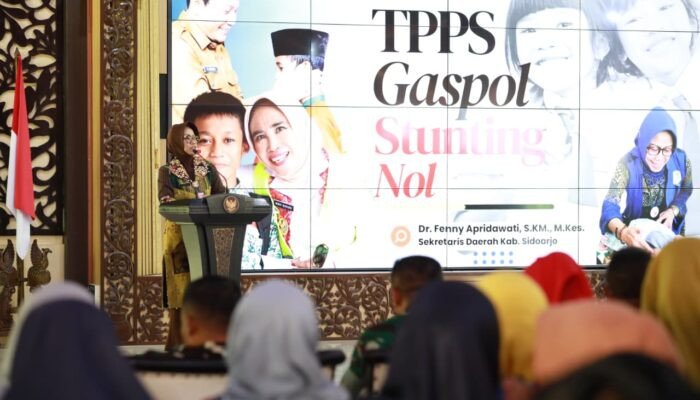 TPPS Diminta Kolaboratif Tangani Akar Masalah Stunting di Sidoarjo Secara Terpadu