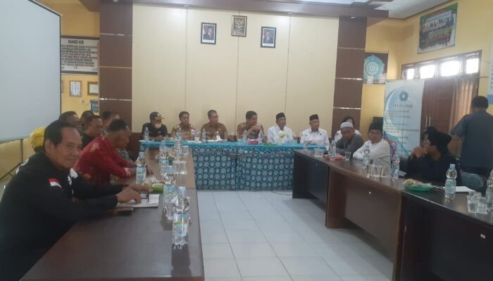Insiden di Gereja Pasir Panjang Kotawaringin Barat Diselesaikan Secara Damai, Kedua Pihak Sepakat Jaga Kerukunan