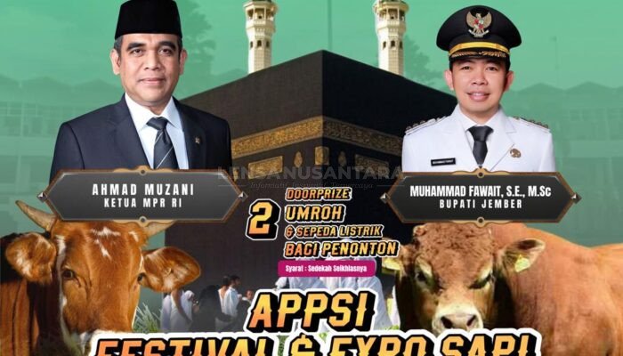 APPSI Festival dan Expo Sapi Jatim 2025: Magnet Baru Peternakan di Jember, Hadiah Umroh Menanti