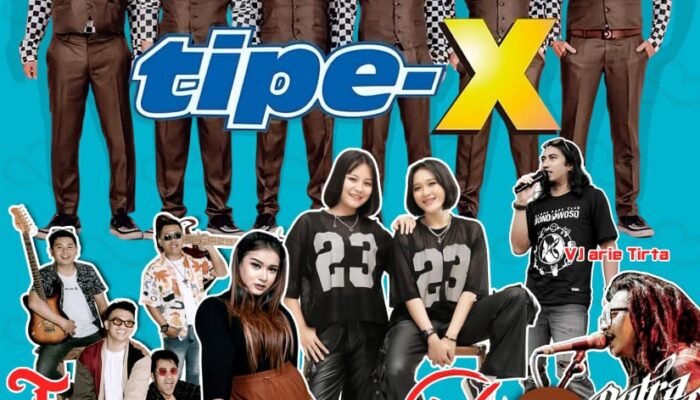 Hadiri dan Saksikan Tipe-X di Tada Fest 2025 Bondowoso, Konser Penuh Energi yang Tak Boleh Dilewatkan