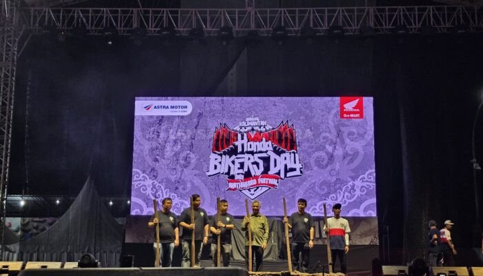 Komunitas Honda Etam Ramaikan HBD Brotherhood Festival Regional Kalimantan 2025