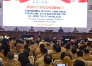 Hadiri Rakor Forkopimda Jatim, Bupati Subandi Perkuat Kolaborasi untuk Wujudkan Kesejahteraan Sidoarjo
