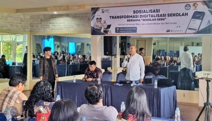 Dinas Pendidikan Simalungun Gelar Sosialisasi Transformasi Digitalisasi Sekolah