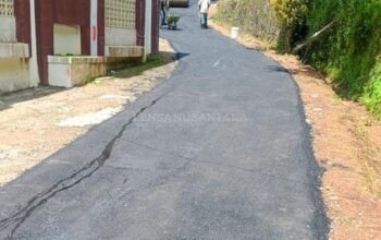 Tingkatkan Infrastruktur, Desa Bungurjaya Purwakarta Realisasikan Jalan Hotmix di Dusun II