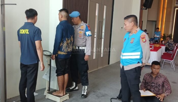 Seleksi Awal Penerimaan Bintara Brimob 2025 Digelar di Polres Metro Tangerang Kota