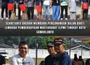 Wali Kota Sawahlunto Canangkan Bulan Bakti LPM, Tegaskan Gerakan Bersih Lingkungan Hadapi Musim Hujan