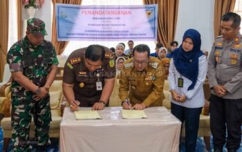 Batusangkar dan Pemkab Tanah Datar Teken Kerja Sama Penerapan Pidana Kerja Sosial bagi Pelaku Tindak Pidana