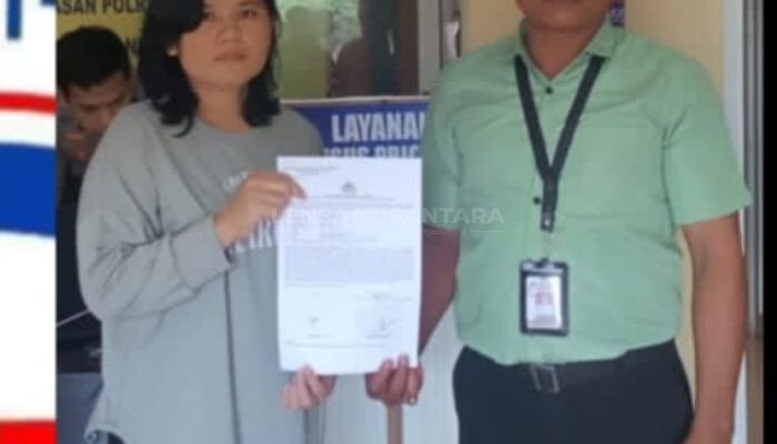 Tim Lembaga DPP Intelijen TOPAN-RI Resmi Laporkan Okta Samgeri Pelawi di Polres Nias