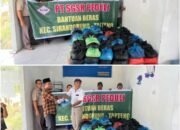 Tanggap Darurat Banjir, PT SGSR Salurkan Bantuan untuk Warga Kecamatan Sirandorung
