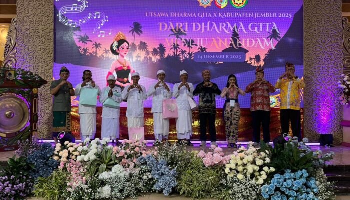 Utsawa Dharma Gita X, Umat Hindu Jember Tunjukkan Harmoni dan Kontribusi Pembangunan
