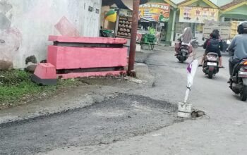 ‎Baru Hitungan Hari, Ruas Jalan Purwanegara – Parakan Banjarnegara Sudah di Tambal Sulam