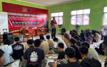 Harris Turino Ajak SMK Bina Nusantara Mandiri Tegal Terapkan Sosialisasi Empat Pilar Berbasis Teknologi