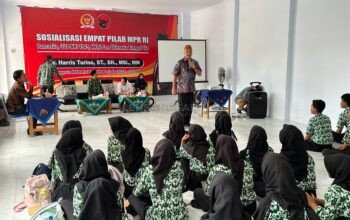 Gelar Sosialisasi Empat Pilar, Harris Turino Ingatkan Pelajar SMK Ma’arif NU Jangan Terpengaruh Hal Negatif Era Digital