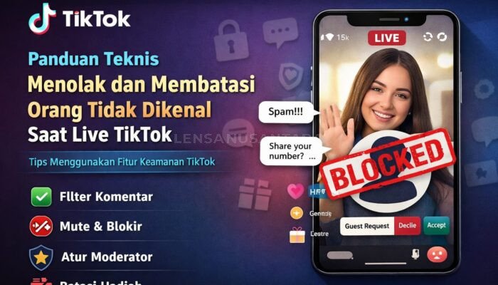 Sering Diganggu Saat Live TikTok? Ini Cara Menolak Orang Asing Masuk