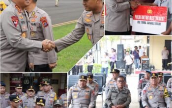 Wakapolri Tinjau Penanganan Pasca Bencana di Tapanuli Tengah