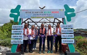 Yayasan AHM Kembangkan Desa Sejahtera Astra Honda di Ciamis